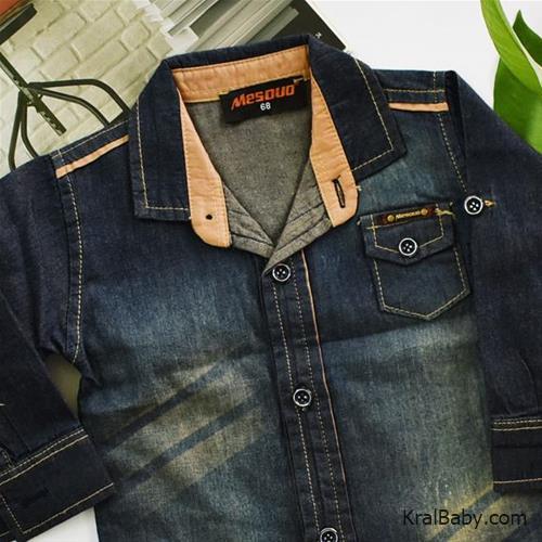 پیراهن پسرانه  نقلی جین ترک