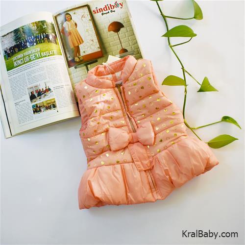 پافر ترک  برند mdm طرح قلب طلایی