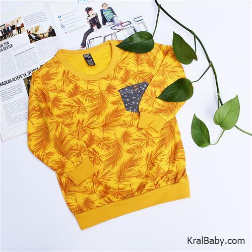 بلوز تک اسپورت طرح برگ نخل