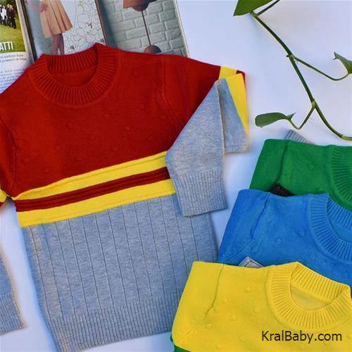 بلوز بافت پسرانه کشمیری وارداتی