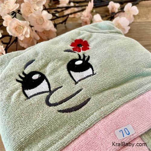 حوله تن پوش دخترانه عروسکی