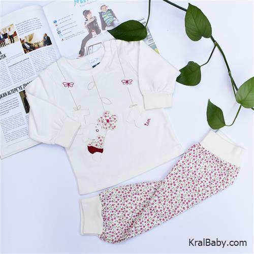 ست بلوز شلوار نوزادی ترک خرگوش