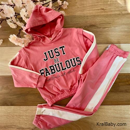 هودی شلوارکراپ دخترانه ترک