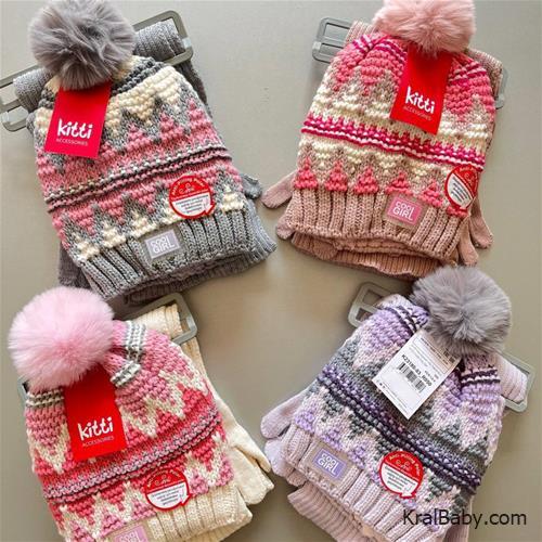ست شال کلاه  ترک برند  kitti 2317007