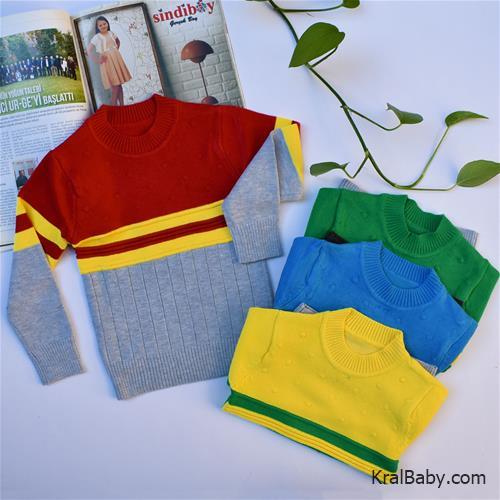 بلوز بافت پسرانه کشمیری وارداتی