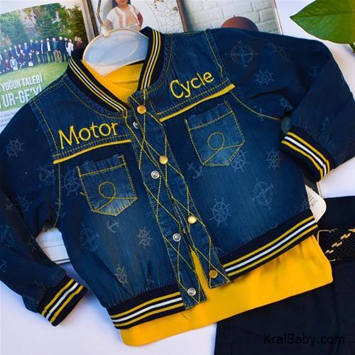 سه تیکه پسرانه جین ترک