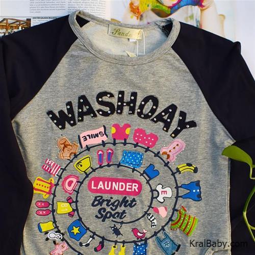 تونیک دخترانه جیب دار