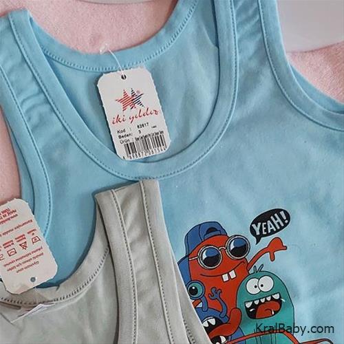 ست لباس زیر پسرانه طرح کارتونی کد36