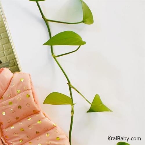 پافر ترک  برند mdm طرح قلب طلایی