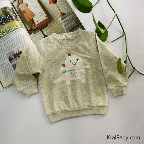 بلوز پیرانه طرح دایناسور