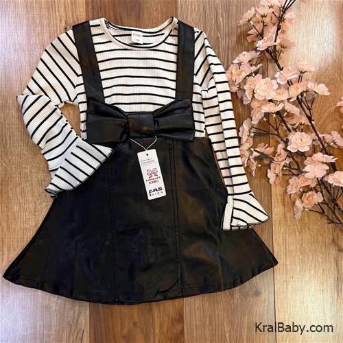 دوتیکه دخترانه چرم