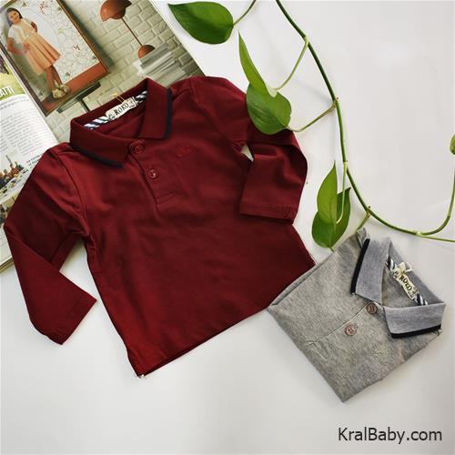 بلوز یقه دار پسرانه