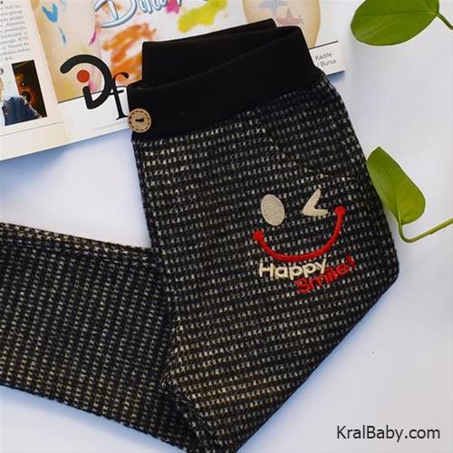 شلوار پشمی پسرانه طرح چشمک