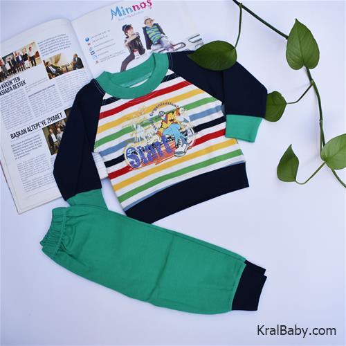 ست بلوز شلوار نوزادی نخی نقلی