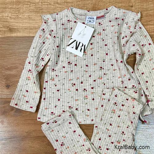 ست بلوز شلوار ترک دخترانه برند zara