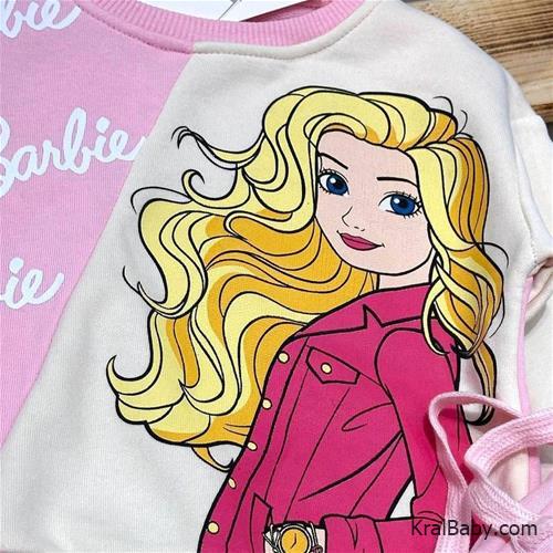 ست دخترانه ترک barbie  برند  zara