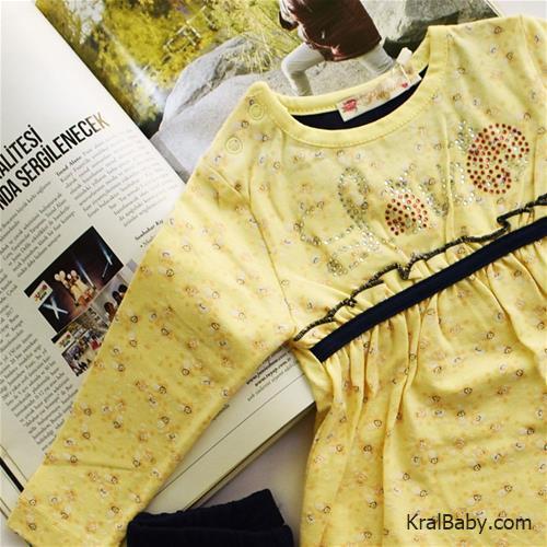 بلوز شلوار دخترانه ترک طرح گل