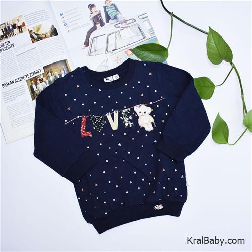 بلوز نخی ترک طرح love