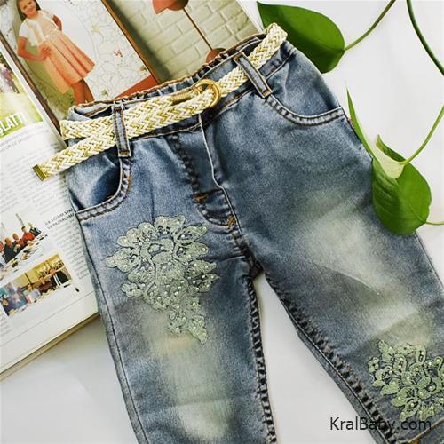 شلوارک جین دخترانه ترک