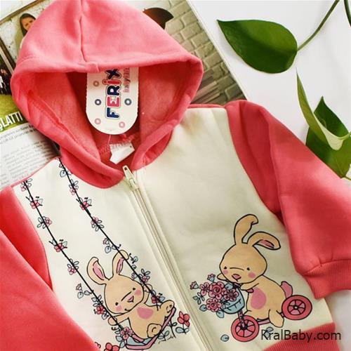 سوشرت شلوار ترک طرح دو خرگوش