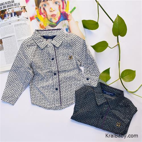 پیراهن یقه دار طرح ترمه