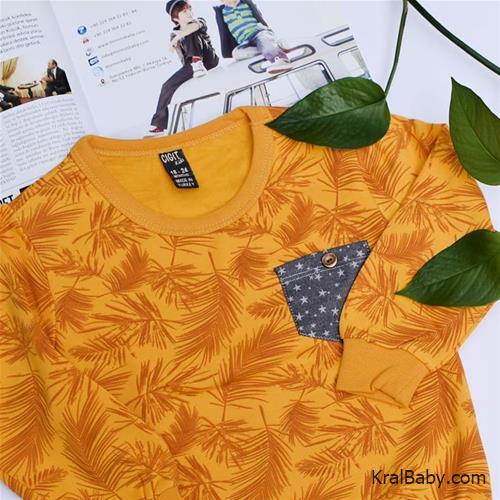 بلوز تک اسپورت طرح برگ نخل