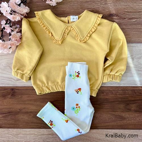 دو تیگه یقه بی بی ترک دخترانه