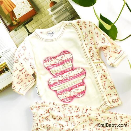 ست نوزادی ترک دکمه یک طرفه