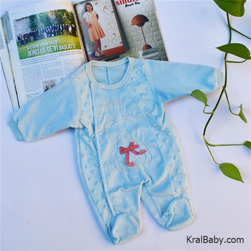 سرهم مخمل نوزادی ترک بدون کلاه