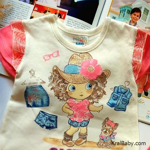 تیشرت شلوارک طرح ریشدار