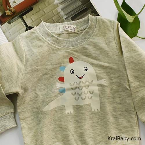 بلوز پیرانه طرح دایناسور