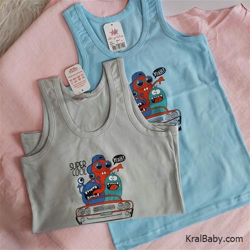 ست لباس زیر پسرانه طرح کارتونی کد36