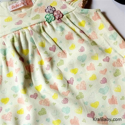 رامپر دخترانه ترک طرح قلب کد34